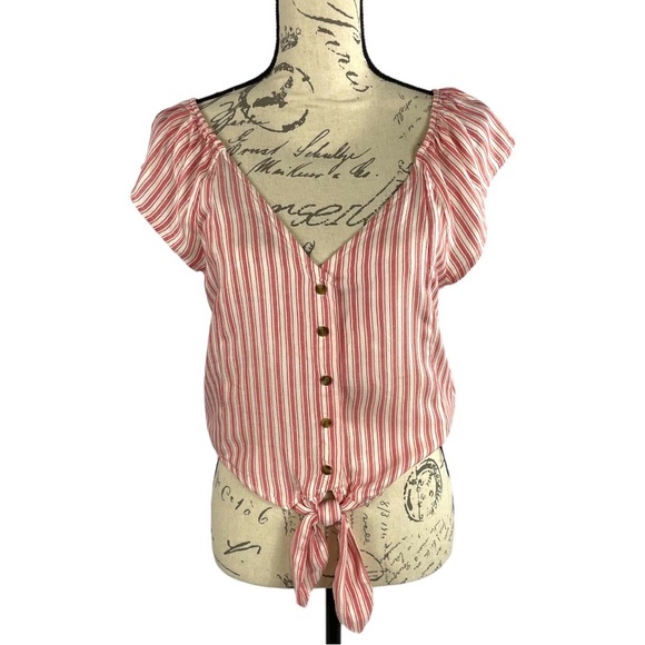 American Eagle Outfitters Striped Top - Picture 2 of 10